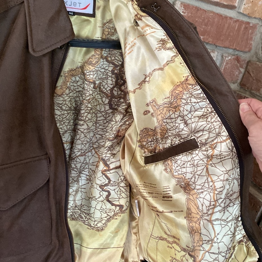 Genuine Leather Flight Jacket - image 4